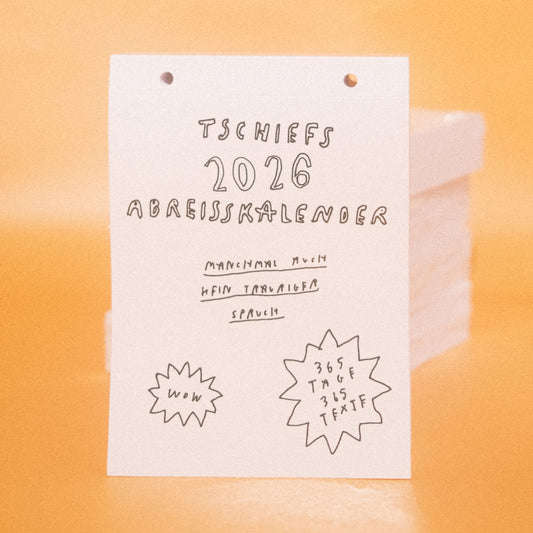 ABREISSKALENDER [2026]